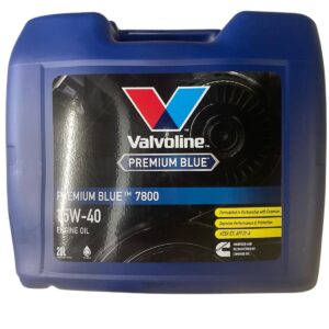 Cummins engine oil - Valvoline 7800 15w40 - 20 LT